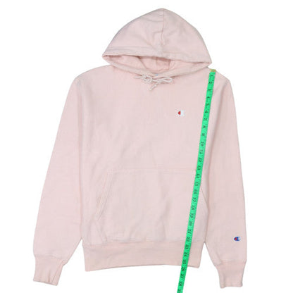 Womens UK Size M Champion Pink Pullover Hoodie