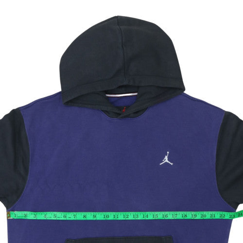 Mens UK Size M Jordan Blue Pullover Hoodie