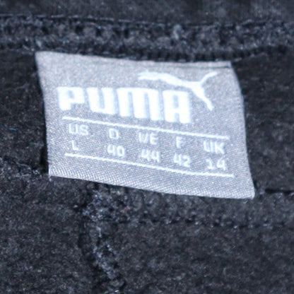 Puma Women’s Black Fleece Sweatpants Size 14 Regular Fit