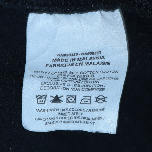 Mens UK Size S Nike Black Pullover Hoodie