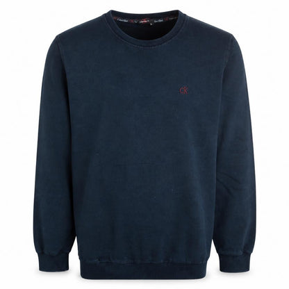 Mens UK Size M Calvin Klein Blue Pullover Sweatshirt