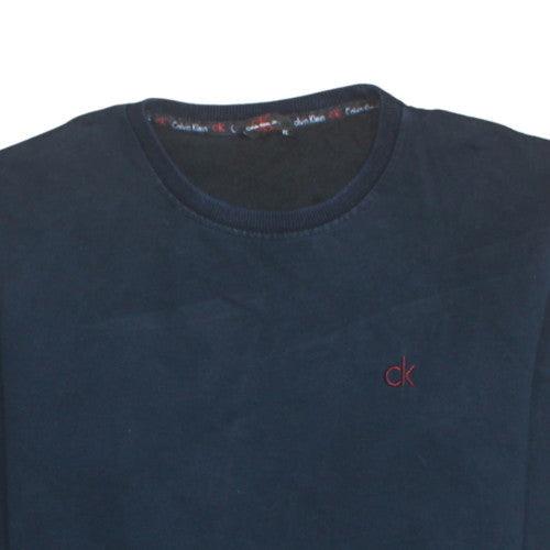 Mens UK Size M Calvin Klein Blue Pullover Sweatshirt