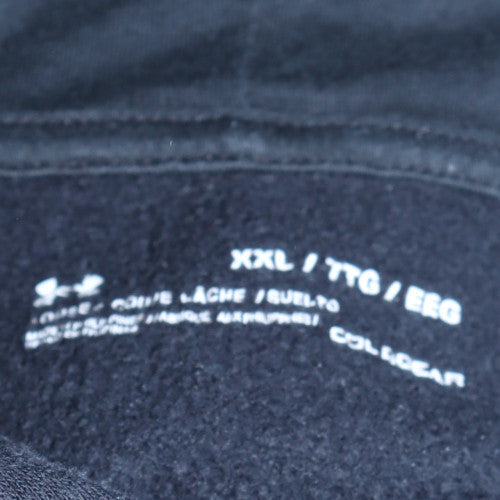 Mens UK Size 2XL Under Armour Black Pullover Hoodie