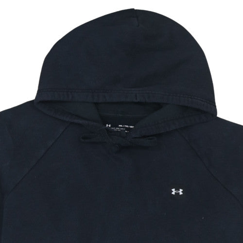 Mens UK Size 2XL Under Armour Black Pullover Hoodie
