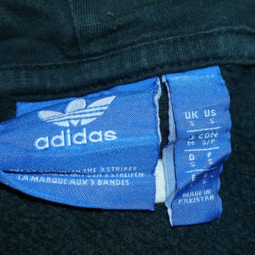 Mens UK Size S Adidas Green Pullover Hoodie