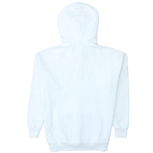 Womens UK Size M Superdry White Pullover Hoodie