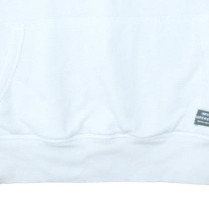 Womens UK Size M Superdry White Pullover Hoodie
