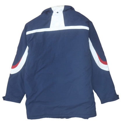 Nike Men's Blue XL Basic Sports Jacket with Full Zip