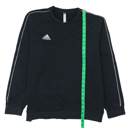 Mens UK Size L Adidas Black Pullover Sweatshirt