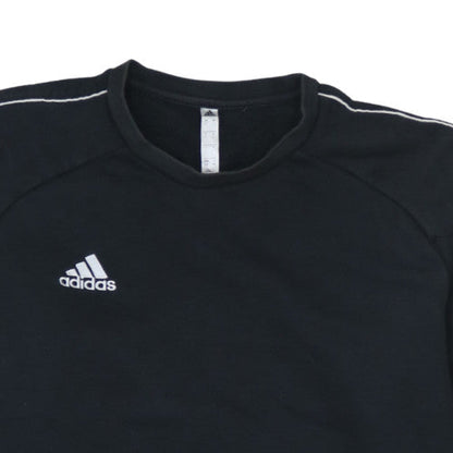 Mens UK Size L Adidas Black Pullover Sweatshirt