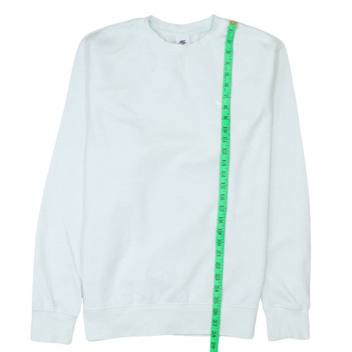 Mens UK Size L Nike White Pullover Sweatshirt
