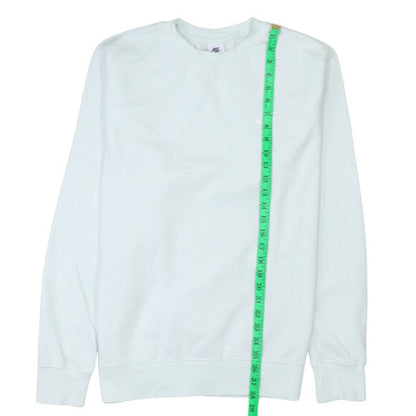 Mens UK Size L Nike White Pullover Sweatshirt