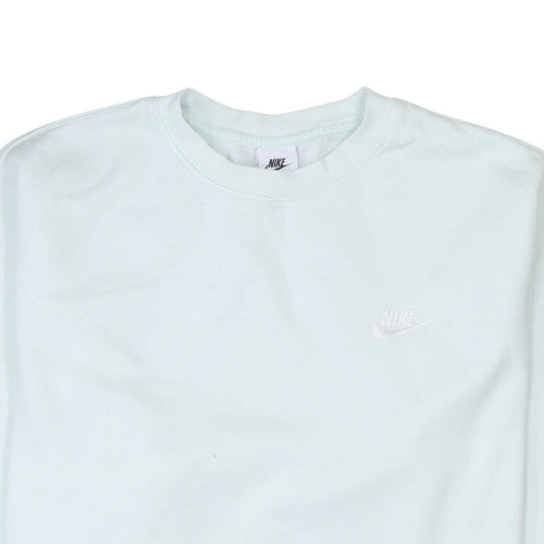 Mens UK Size L Nike White Pullover Sweatshirt