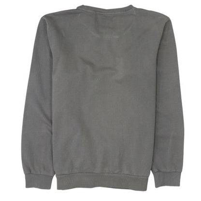 Mens UK Size S Puma Grey Pullover Sweatshirt