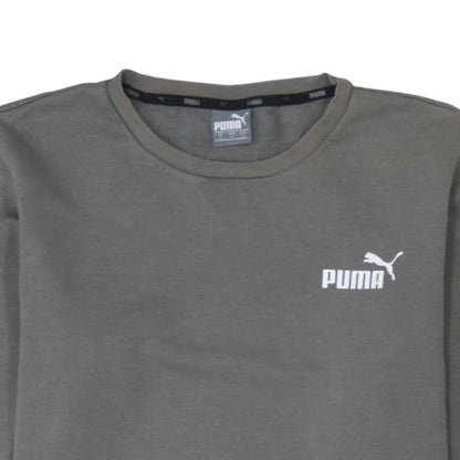 Mens UK Size S Puma Grey Pullover Sweatshirt