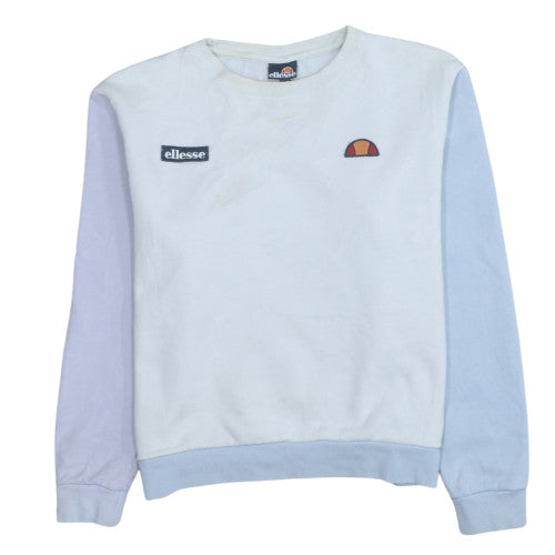 Womens UK Size 10 ellesse Blue Pullover Sweatshirt