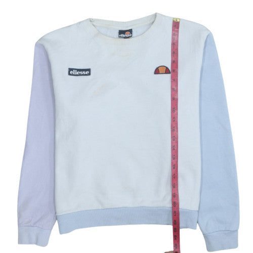 Womens UK Size 10 ellesse Blue Pullover Sweatshirt