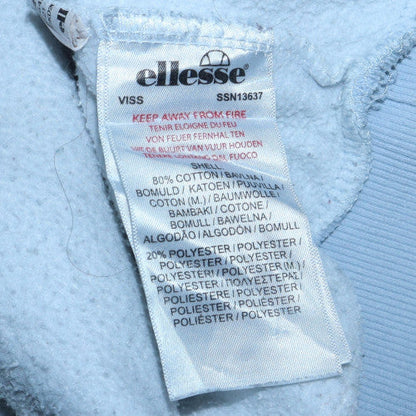 Womens UK Size 10 ellesse Blue Pullover Sweatshirt