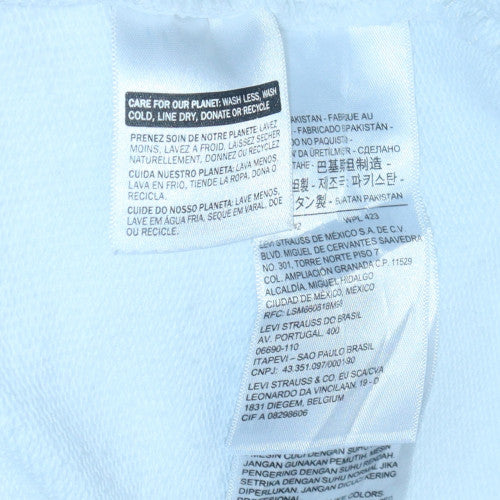 Mens UK Size L Levi’s White Pullover Hoodie