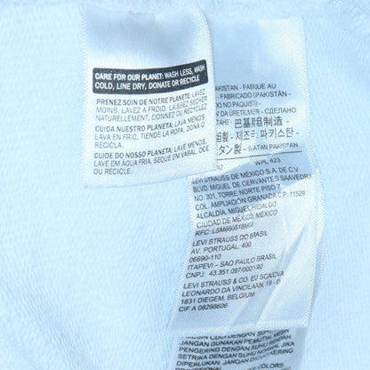 Mens UK Size L Levi’s White Pullover Hoodie