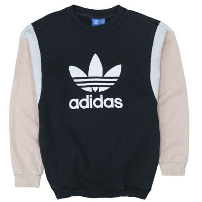 Womens UK Size XS adidas Black Pullover Sweatshirt
