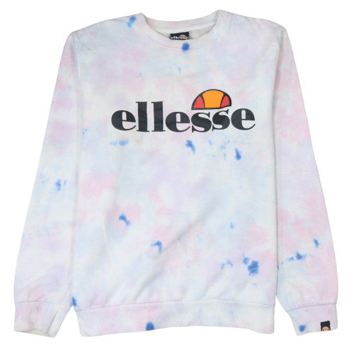 Womens UK Size 12 ellesse Multicoloured Pullover Sweatshirt