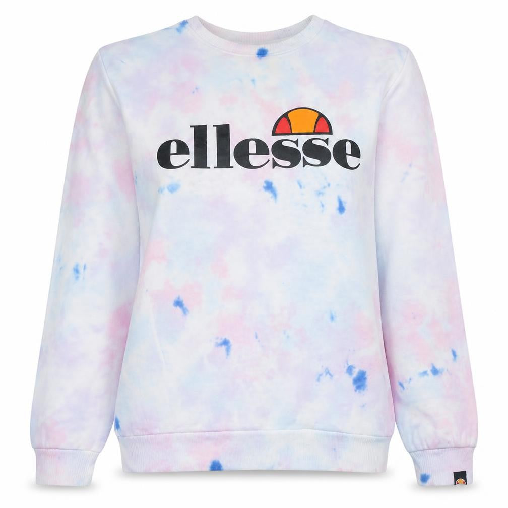 Womens UK Size 12 ellesse Multicoloured Pullover Sweatshirt