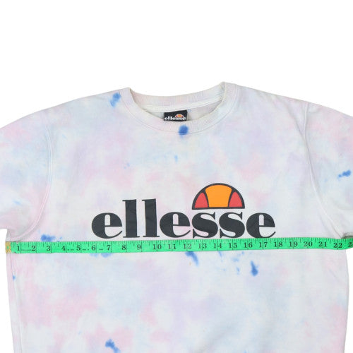 Womens UK Size 12 ellesse Multicoloured Pullover Sweatshirt