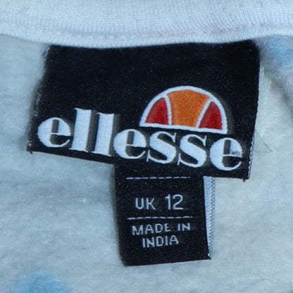 Womens UK Size 12 ellesse Multicoloured Pullover Sweatshirt