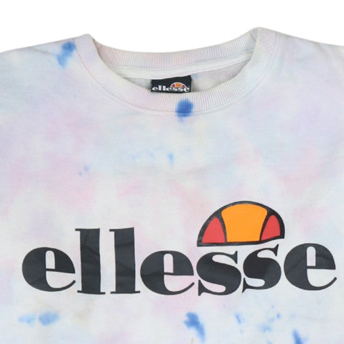 Womens UK Size 12 ellesse Multicoloured Pullover Sweatshirt