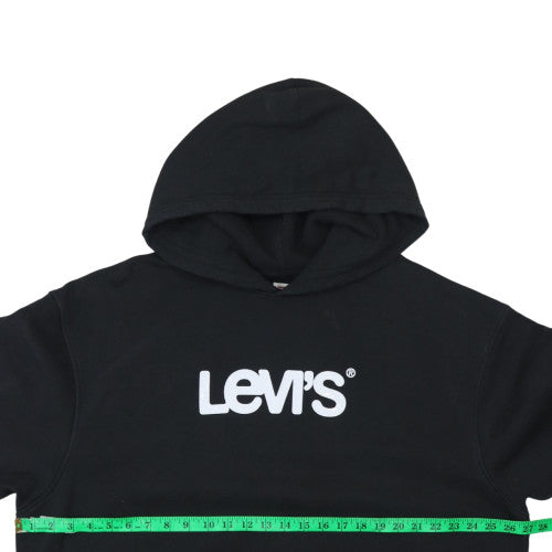 Womens UK Size XL Levi's Black Pullover Hoodie