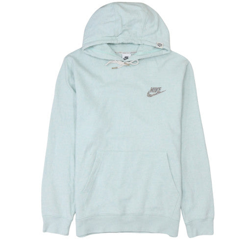 Womens UK Size S Nike Blue Pullover Hoodie