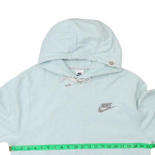 Womens UK Size S Nike Blue Pullover Hoodie