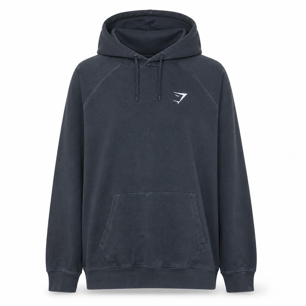 Womens UK Size XL Gymshark Black Pullover Hoodie