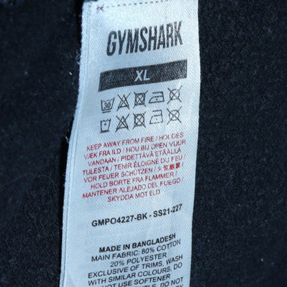 Womens UK Size XL Gymshark Black Pullover Hoodie