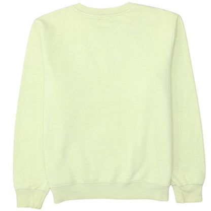 Womens UK Size XL Tommy Jeans Yellow Pullover Sweatshirt