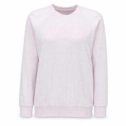 Womens UK Size 10 PUMA Pink Pullover Sweatshirt