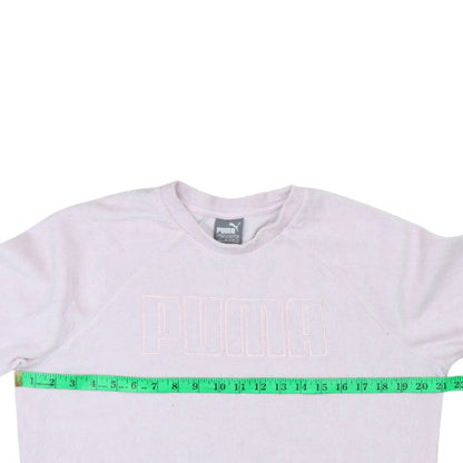 Womens UK Size 10 PUMA Pink Pullover Sweatshirt