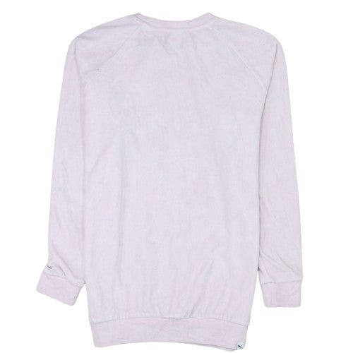 Womens UK Size 10 PUMA Pink Pullover Sweatshirt