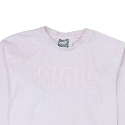 Womens UK Size 10 PUMA Pink Pullover Sweatshirt