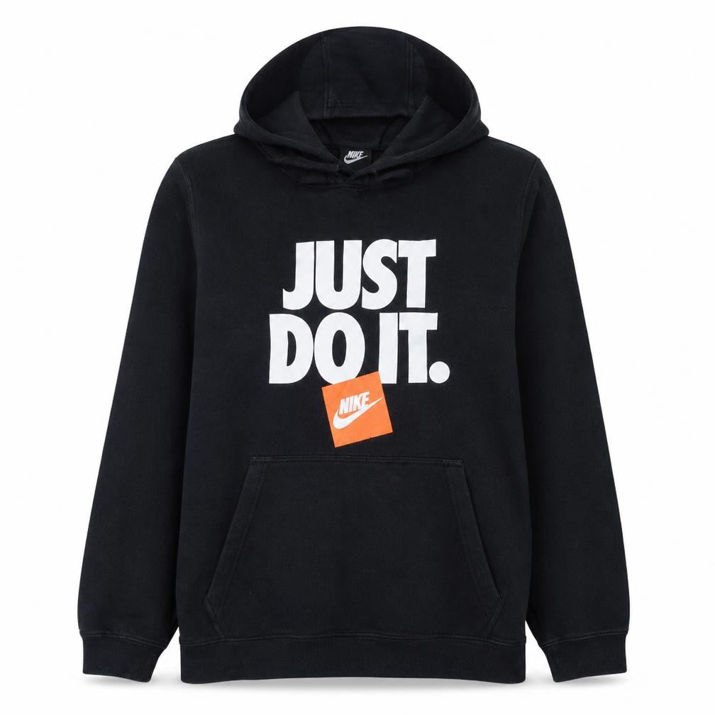 Womens UK Size XL Nike Black Pullover Hoodie