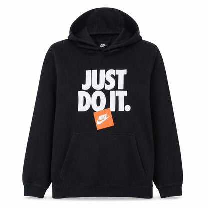 Womens UK Size XL Nike Black Pullover Hoodie
