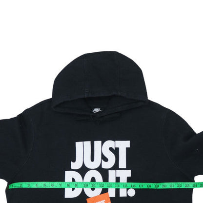 Womens UK Size XL Nike Black Pullover Hoodie