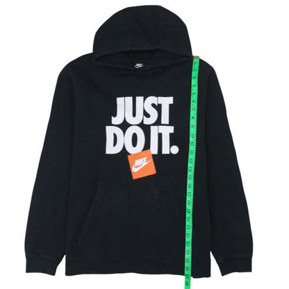 Womens UK Size XL Nike Black Pullover Hoodie