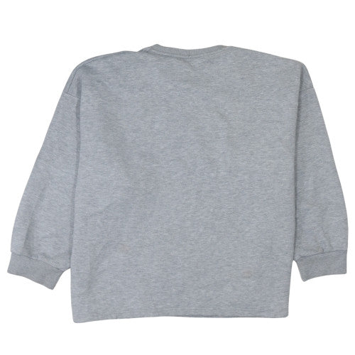 Womens UK Size 12 Boohoo Grey Pullover Sweatshirt