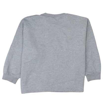 Womens UK Size 12 Boohoo Grey Pullover Sweatshirt
