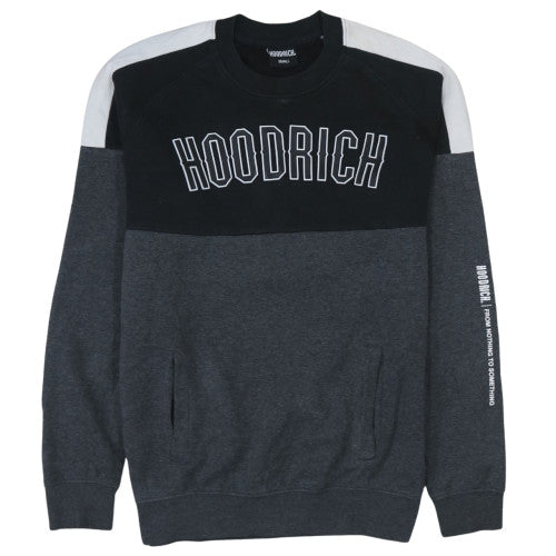 Mens UK Size S Hoodrich Grey Pullover Sweatshirt