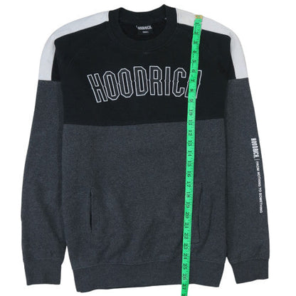 Mens UK Size S Hoodrich Grey Pullover Sweatshirt