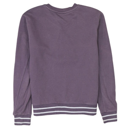 Womens UK Size S FILA Purple Pullover Sweatshirt
