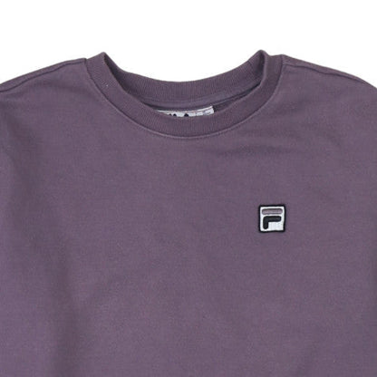 Womens UK Size S FILA Purple Pullover Sweatshirt